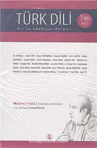 Türk Dili Dergisi 746 Şubat 2014