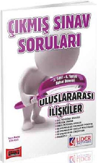 AÖF 3. Sınıf Bahar Dönemi (6. Yarıyıl) Uluslararası İlişkiler Çıkmış Sınav Soruları (AF-636-ULS)