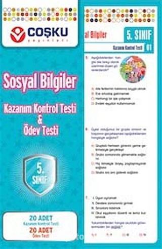 5. Sınıf Sosyal Bilgiler Yaprak Test