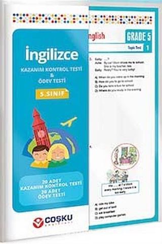 5. Sınıf İngilizce Yaprak Test