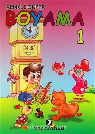 Renkli Süper Boyama (10 Kitap Takım)