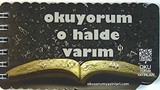 Okuyorum O Halde Varım! (Kartela)