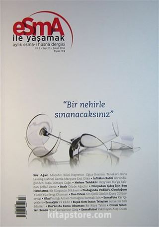 Esma İle Yaşamak Aylık Esma-i Hüsna Dergisi Sayı:13 Şubat 2014