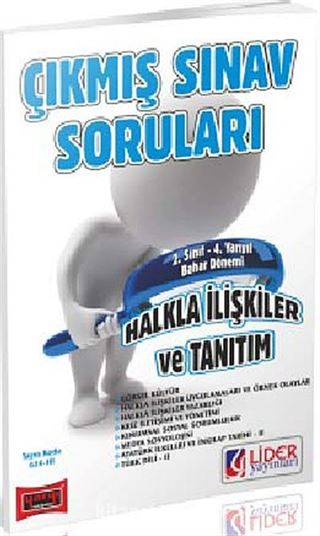 AÖF 2. Sınıf Bahar Dönemi (4. Yarıyıl) Halkla İlişkiler ve Tanıtım Çıkmış Sınav Soruları (AF-624-HI)