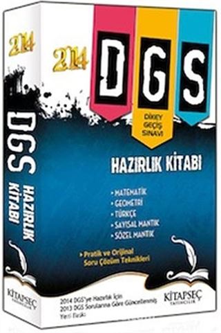 2014 DGS Hazırlık Kitabı