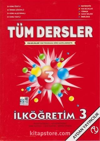 3. Sınıf Tüm Dersler