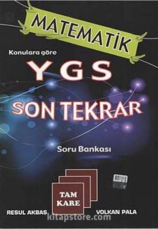 Matematik Konularına Göre YGS Son Tekrar Soru Bankası