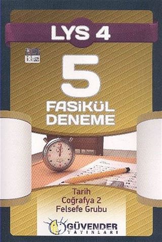 LYS 4 / 5 Fasikül Deneme (Tarih-Coğrafya 2-Felsefe Grubu)