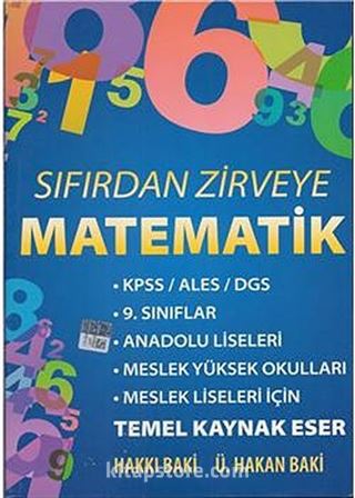 Sıfırdan Zirveye Matematik Temel Kaynak Eser