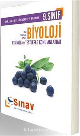 9. Sınıf Biyoloji Etkinlik ve Testlerle Konu Anlatımı