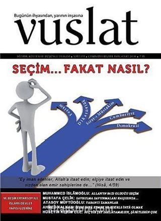 Vuslat Aylık Eğitim ve Kültür Dergisi Sayı:153 Mart 2014