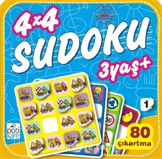 4x4 Sudoku -1 (3 Yaş+)