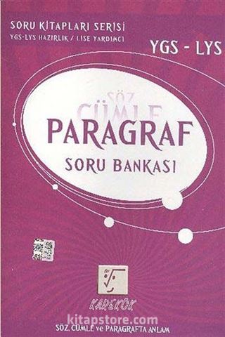 YGS-LYS Paragraf Soru Bankası