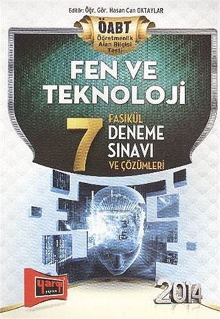 2014 ÖABT Fen ve Teknoloji 7 Fasikül Deneme Sınavı ve Çözümleri