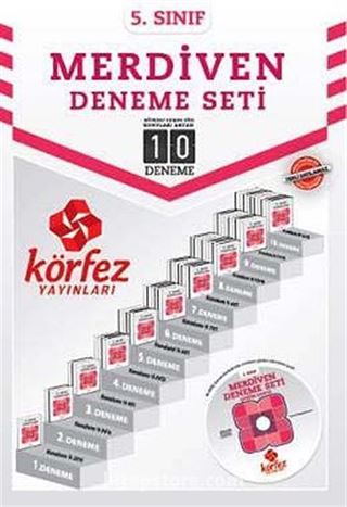 5. Sınıf Merdiven Fasikül Deneme Seti 10 Deneme (Çözüm Dvd'li)