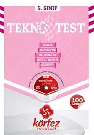 5. Sınıf Tüm Dersler Poşet Test (Dvd'li)