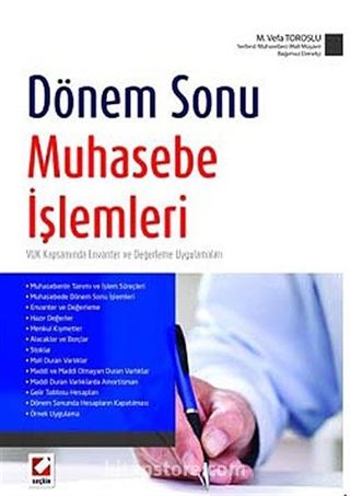 Dönem Sonu Muhasebe İşlemleri