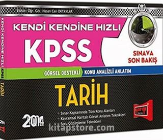 2014 KPSS Tarih Kendi Kendine Hızlı Görsel Destekli Konu Analizli Anlatım