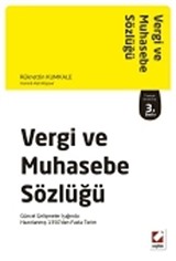 Vergi ve Muhasebe Sözlüğü