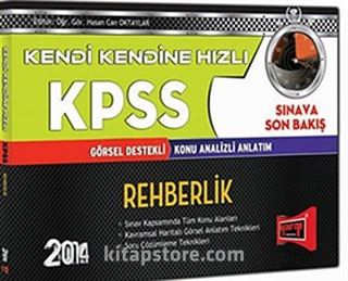 2014 KPSS Rehberlik Kendi Kendine Hızlı Görsel Destekli Konu Analizli Anlatım