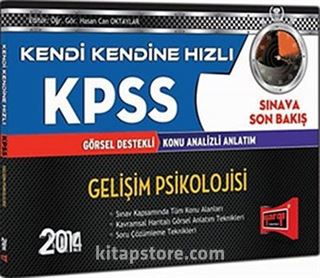 2014 KPSS Gelişim Psikolojisi Kendi Kendine Hızlı Görsel Destekli Konu Analizli Anlatım