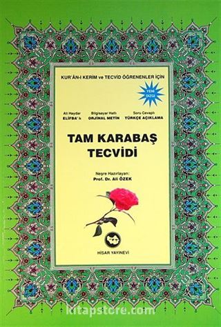 Tam Karabaş Tecvidi (16x23,5)