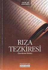 Rıza Tezkiresi (İnceleme-Metin)