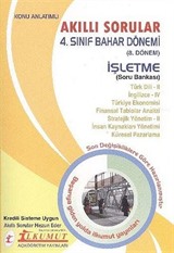 4. Sınıf Güz Dönemi 8. Dönem İşletme Soru Bankası