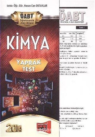 2014 KPSS ÖABT Kimya Yaprak Test