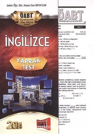 2014 KPSS ÖABT İngilizce Yaprak Test