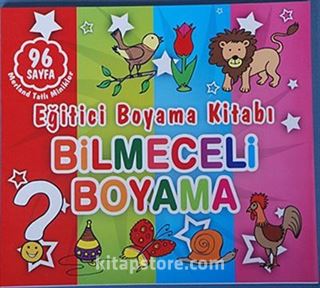 Bilmeceli Boyama - Eğitici Boyama Kitabı / Merland Tatlı Minikler