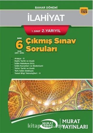 1.Sınıf 2. Yarıyıl İlahiyat Bahar Dönemi Son 6 Yılın Çıkmış Sınav Soruları