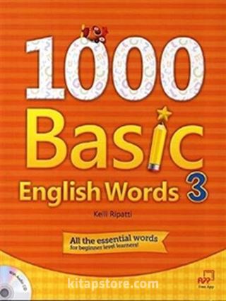 1000 Basic English Words 3 + CD