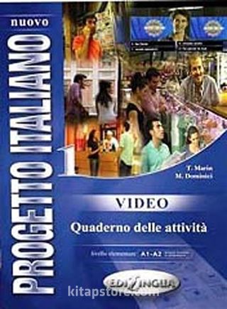 Nuovo Progetto Italiano 1 Video Quaderno delle attività (İtalyanca Temel ve Orta-alt Seviye)