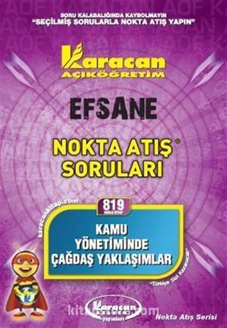 Kamu Yönetiminde Çağdaş Yaklaşımlar Nokta Atış Soruları (Kod:819)