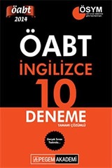 2014 KPSS ÖABT İngilizce 10 Deneme Tamamı Çözümlü