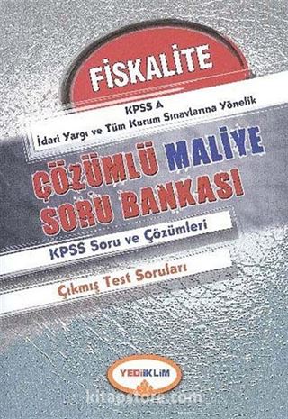 2014 KPSS A Çözümlü Maliye Soru Bankası Fiskalite