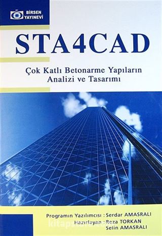 STA4CAD Çok Katlı Betonarme Yapıların Analizi ve Tasarımı