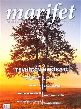 Marifet Aylık İlim ve Kültür Dergisi Sayı:15 Aralık 2013