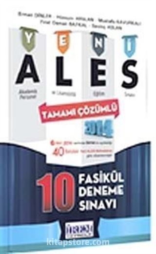 2014 ALES Tamamı Çözümlü 10 Fasikül Deneme Sınavı