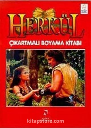 Herkül Çıkartmalı Boyama Kitabı