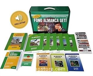 Almanca Seti (15 Kitap 10 Cd)