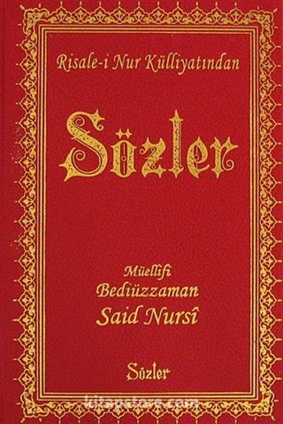 Sözler (Cep Boy Vinleks) (12x17) (Kod:190)