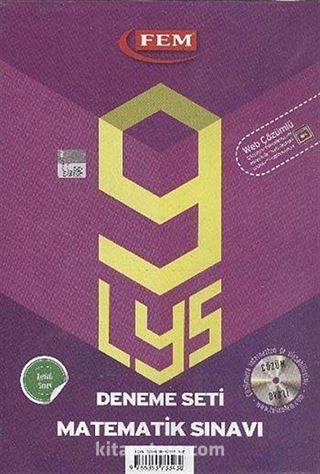 LYS 9 Deneme Seti Matematik Sınavı (Çözüm Dvd'li)