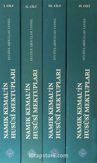 Namık Kemal'in Hususi Mektupları (4 Kitap Takım)