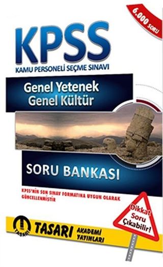 KPSS Genel Yetenek Genel Kültür Soru Bankası