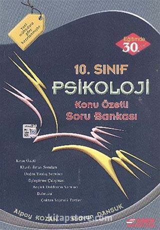 10. Sınıf Psikoloji Konu Anlatımlı Soru Bankası