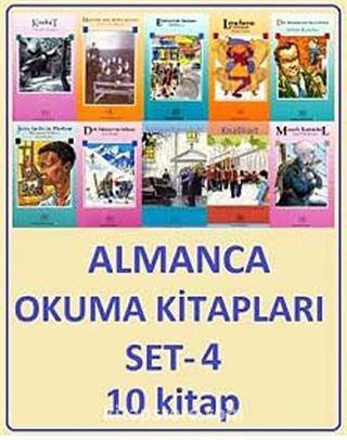 Almanca Okuma Kitapları Set-4 (10 Kitap)