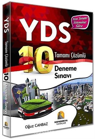 YDS Tamamı Çözümlü 10 Deneme Sınavı