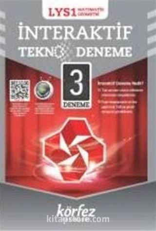 LYS 1 Matematik-Geometri İnteraktif Tekno Deneme (3 Deneme)